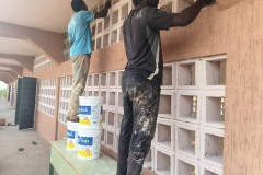 26-Painting the building